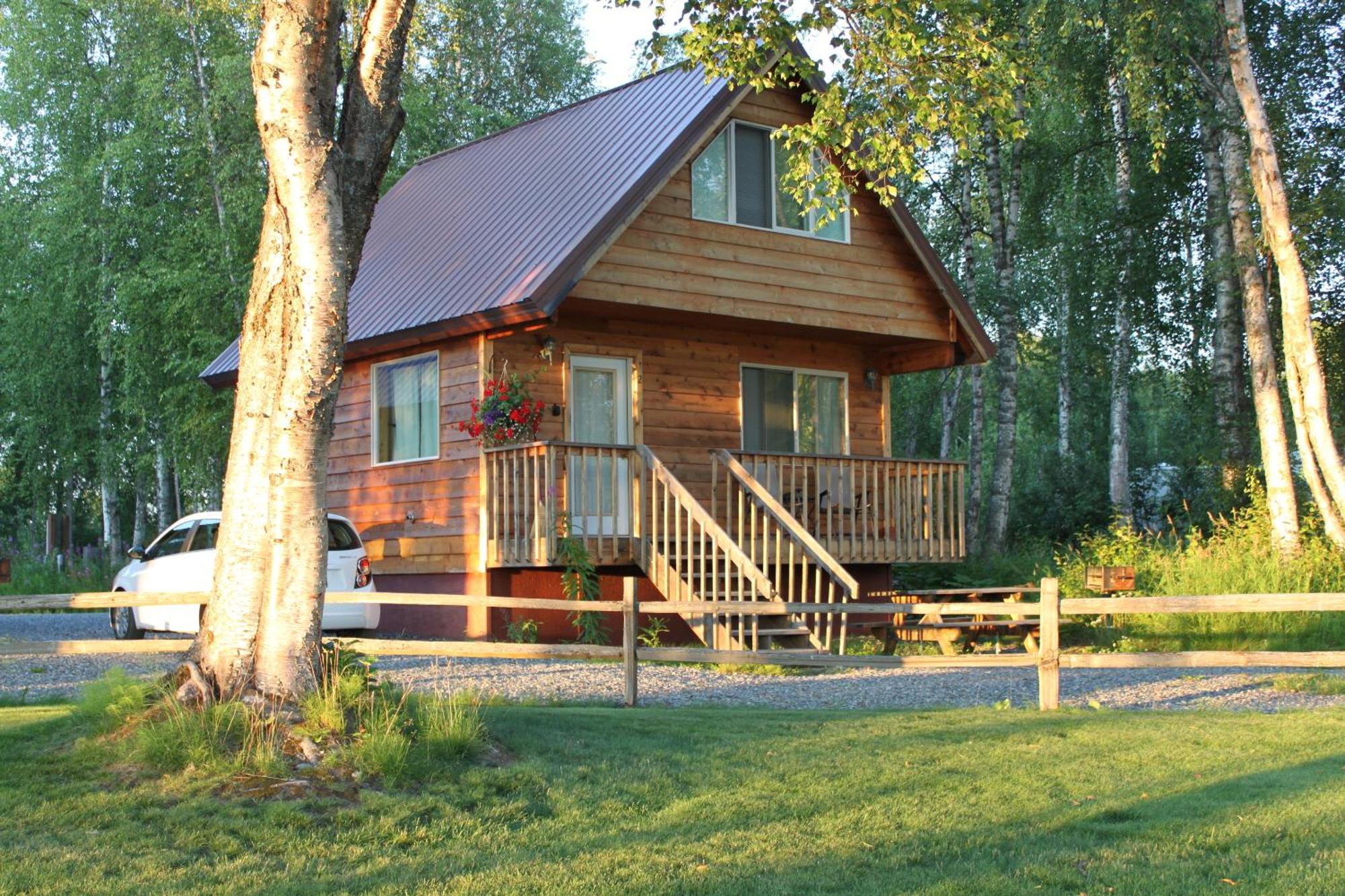 Susitna River Lodging, Riverside Cabins 탈키트나 외부 사진
