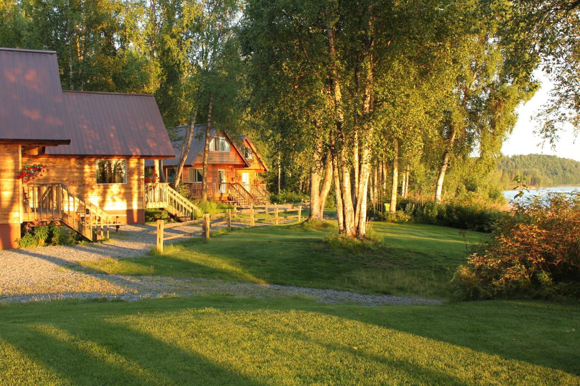 Susitna River Lodging, Riverside Cabins 탈키트나 외부 사진
